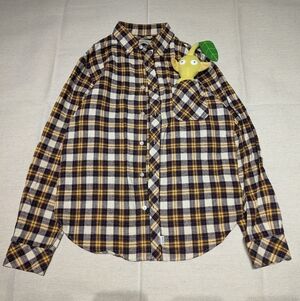 Wings and horns Archive Plaid MiJ button up men's S